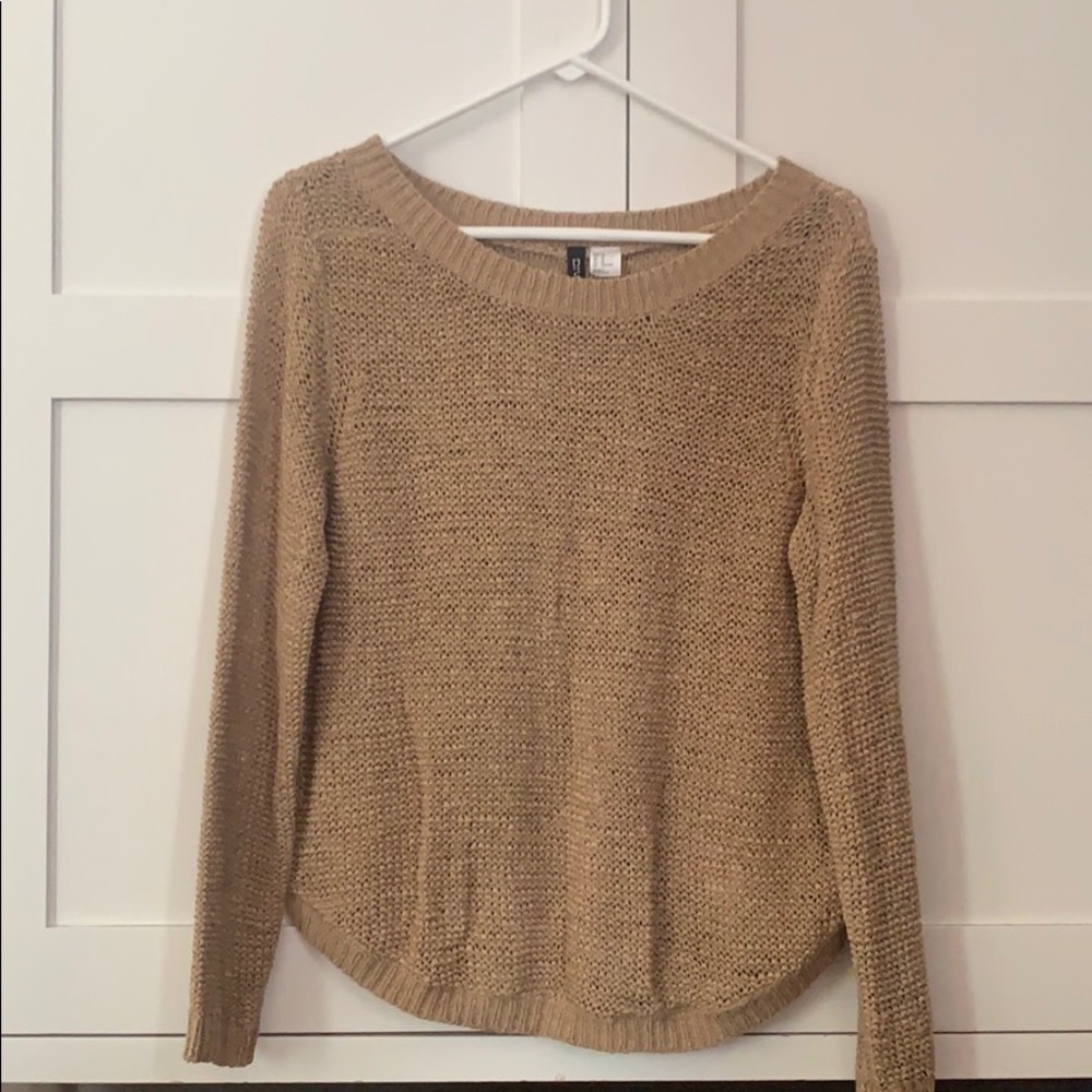 Mesh ran sweater